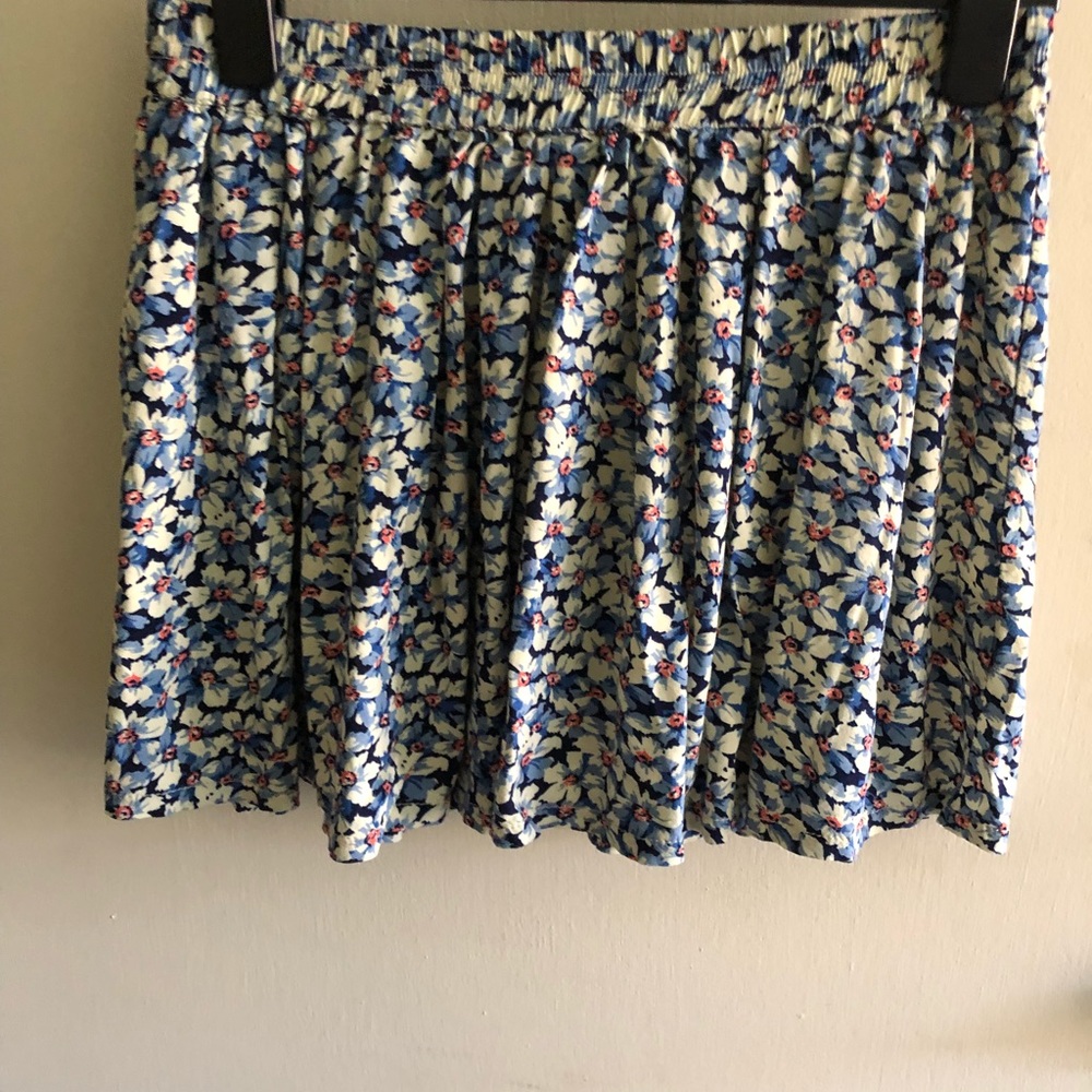 Flower-pattern summery pleated skirt Ralph Lauren